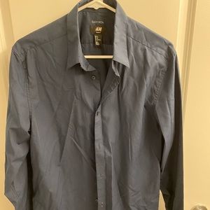 H&M easy iron long sleeve